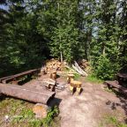 Двухместный (Двухместный номер с 1 кроватью и видом на горы), FoRest camp