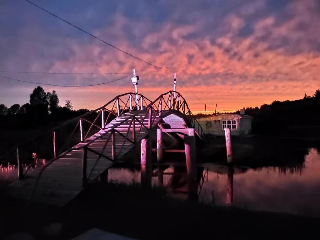 Номер (Дом с 2 спальнями), Дом 13 с причалом на Селигере