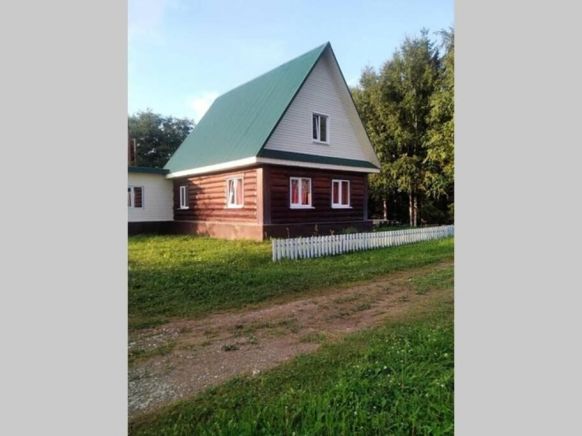 Домик с зелёной крышей в Зорино с баней, Осташков