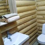 Ванная комната в гостинице SOLO, Лермонтово