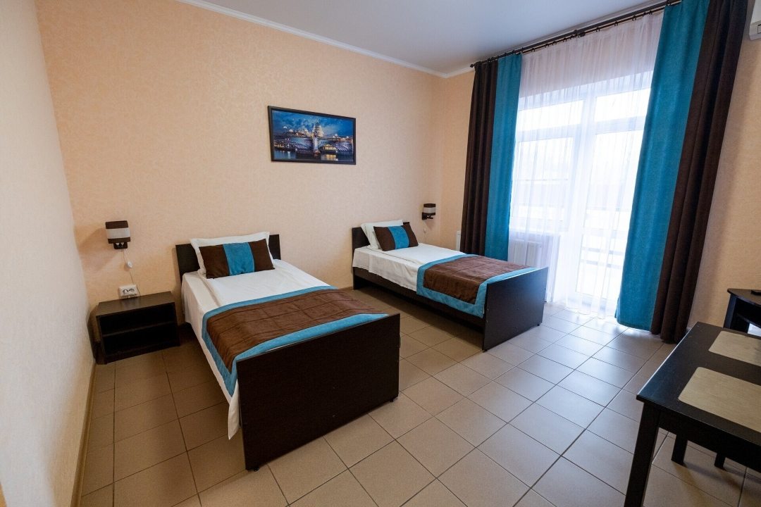 Двухместный (Комфорт с раздельными кроватями в основном корпусе) отеля Арсения, Богучар