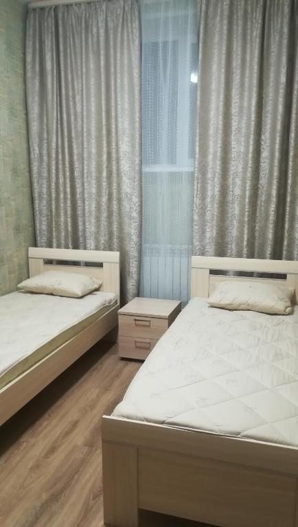 Двухместный (Двухместный номер с 2 отдельными кроватями и ванной комнатой) отеля Сити, Новомосковск, Тульская область