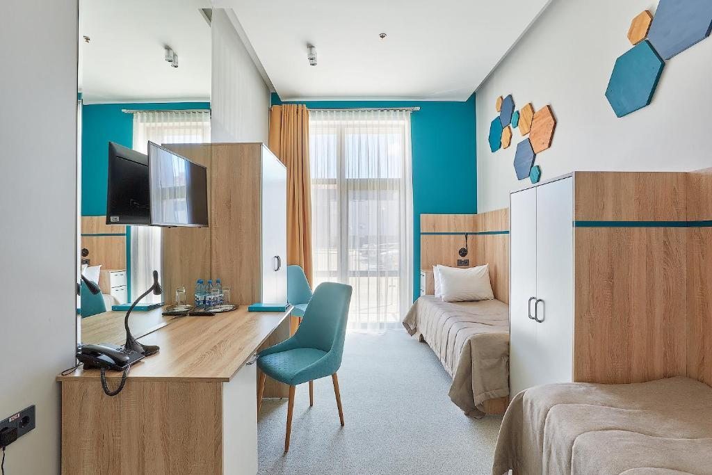 Двухместный (Двухместный номер с 2 отдельными кроватями) отеля Aqua-Minsk Hotel Plus, Минск