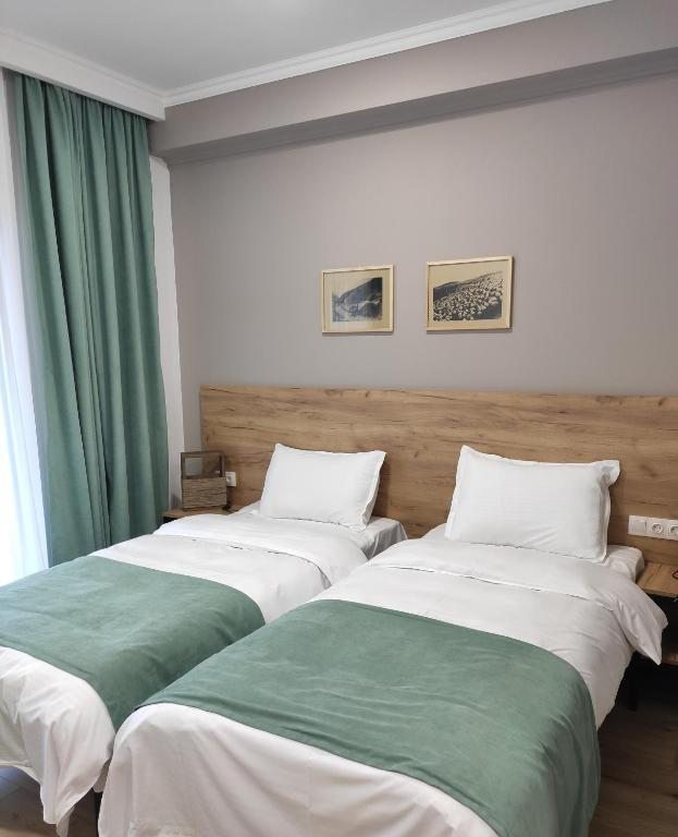 Двухместный (Двухместный номер с 2 отдельными кроватями и балконом) отеля Northside Hotel Kazbegi, Степанцминда