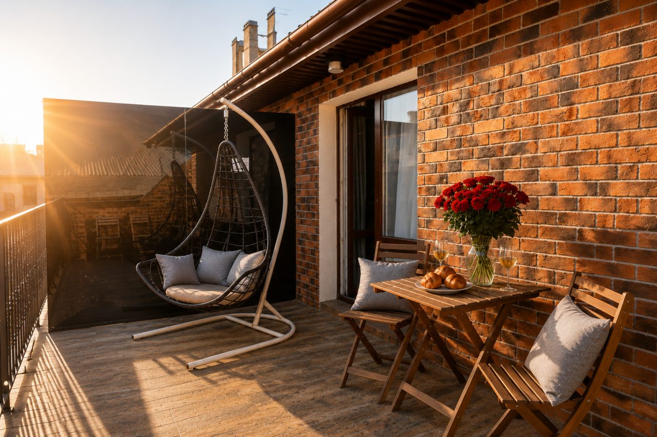 Терраса, Neozoom Hotel