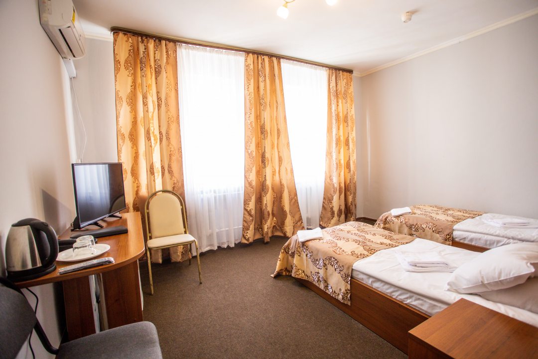 Двухместный (С двумя кроватями) гостиницы Азалия на Московской, Казань