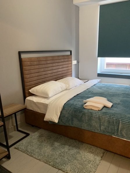 Двухместный (Номер эконом с одной двуспальной кроватью, санузел общий) мини-отеля NORD INN, Москва