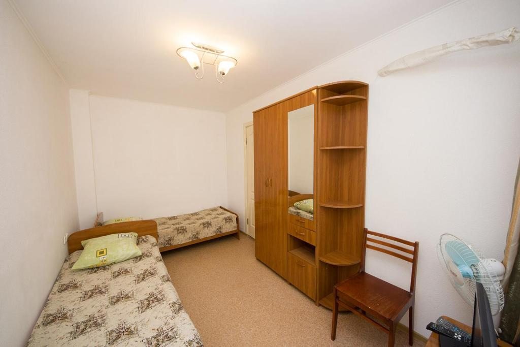 Двухместный (Двухместный номер с 2 отдельными кроватями и душем), Гостевой дом на Кати Соловьяновой 95