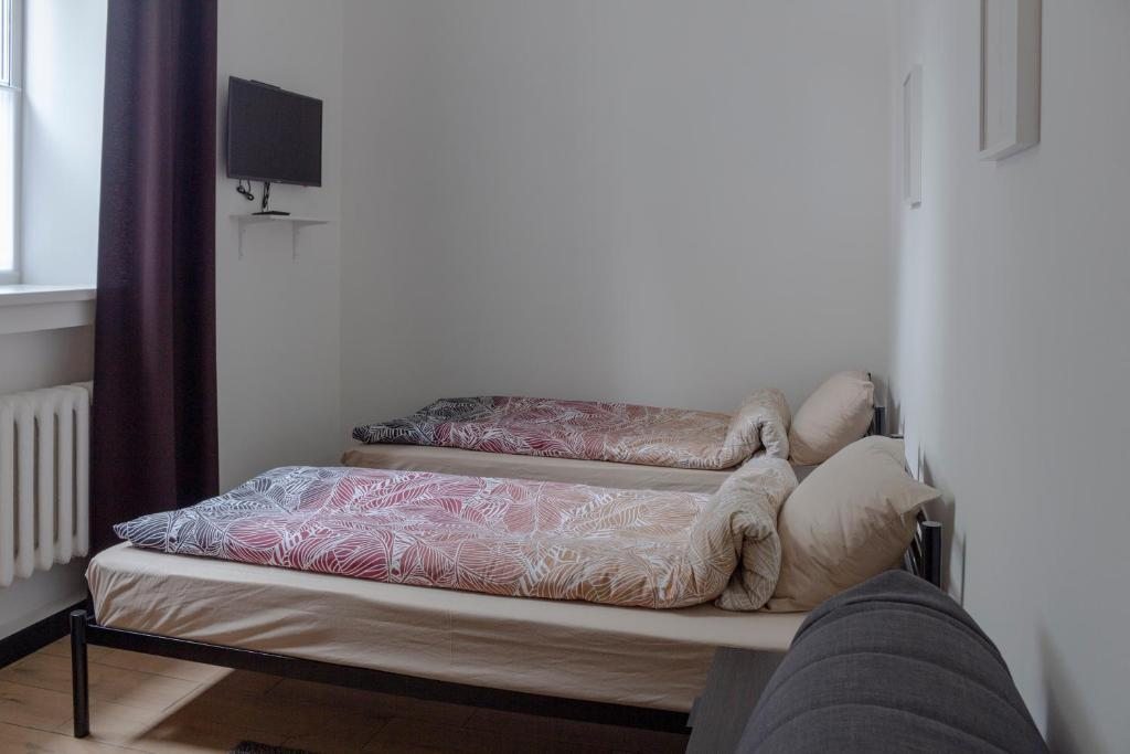Двухместный (Двухместный номер Делюкс с 2 отдельными кроватями) хостела Репа хостел для требовательных гостей, Пермь