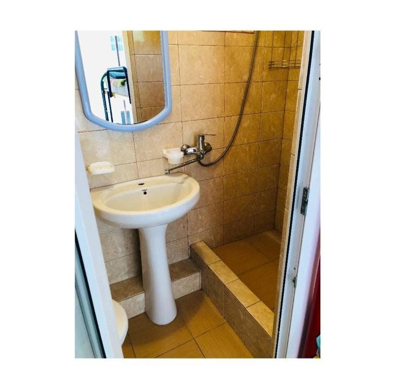 Двухместный (Бюджетный двухместный номер с 2 отдельными кроватями), Гостевой дом Аэробус