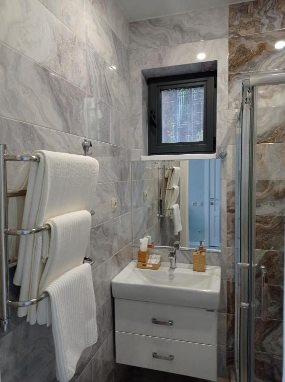 Двухместный (Двухместный номер с 1 кроватью, вид на море), Гостевой дом Мамик House