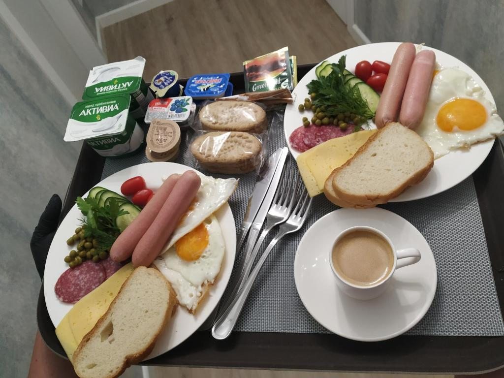 Континентальный завтрак, Отель Алеон