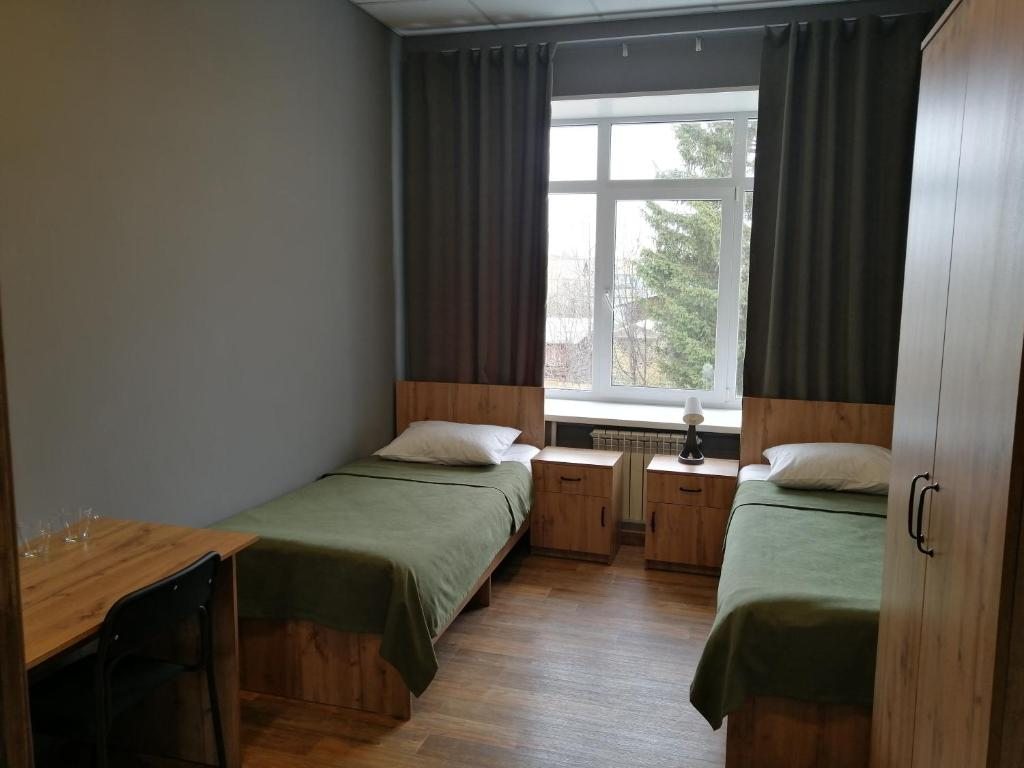 Двухместный (Двухместный номер эконом-класса с 2 отдельными кроватями) отеля Forest Hotel, Верхняя Тура