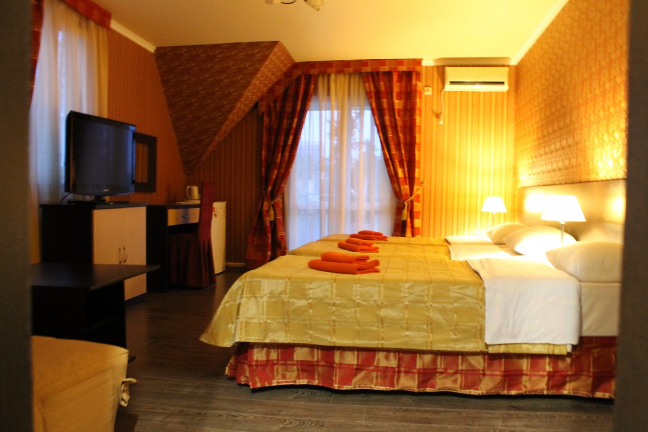 Трехместный (Комфорт плюс 3-х/м с балконом), Гостевой дом С дельфинами