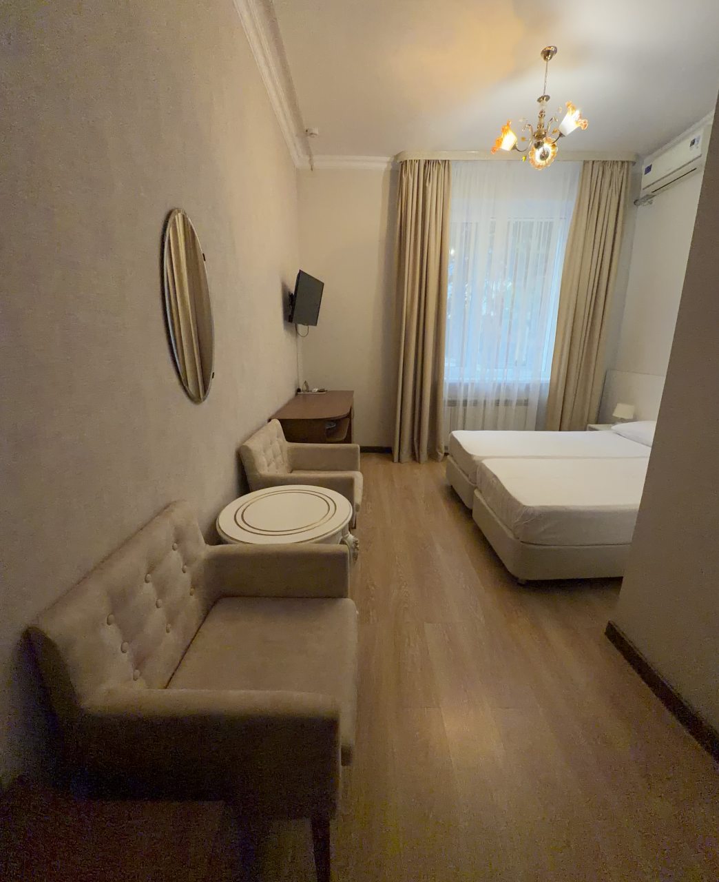 Двухместный (С двумя кроватями), Гостиница Djump-hotel