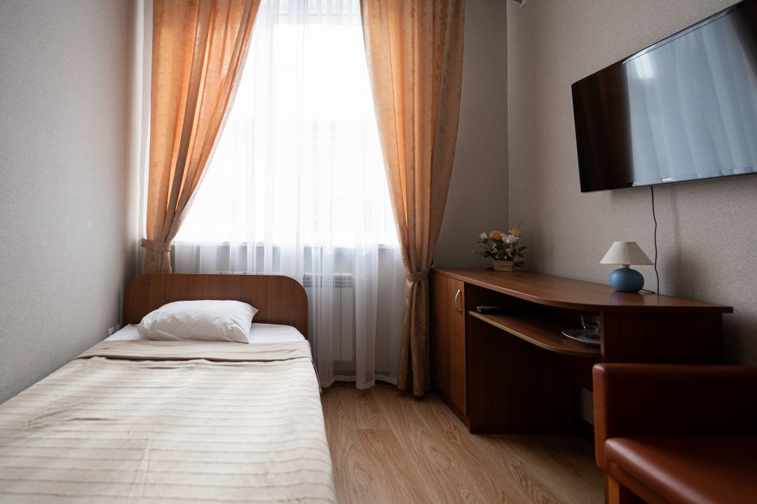 Одноместный (Стандарт) гостиницы Djump-hotel, Курганинск