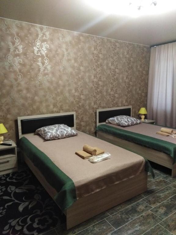 Двухместный (Двухместный номер с 2 отдельными кроватями) мини-гостиницы Урал, Губаха
