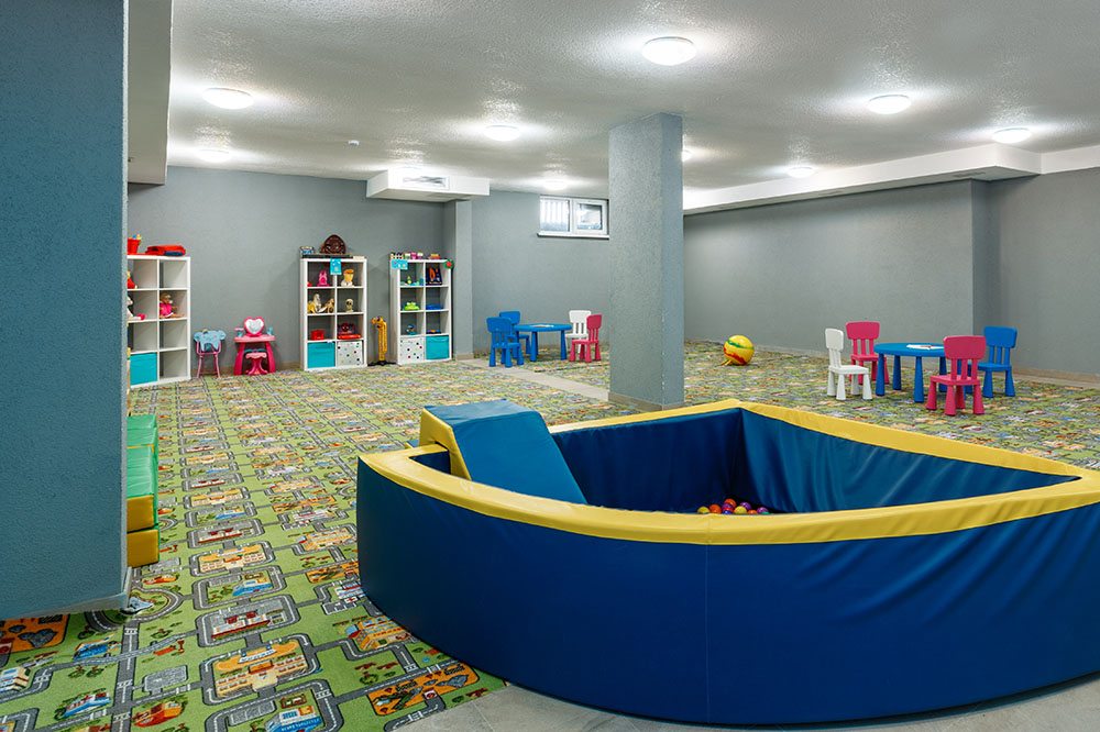Детская игровая комната в отеле CORUDO Family Resort&Spa, Витязево. Отель CORUDO Family Resort&Spa