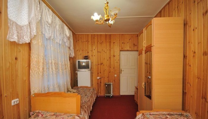 Трехместный (Эконом) гостиницы Вертикаль, Домбай