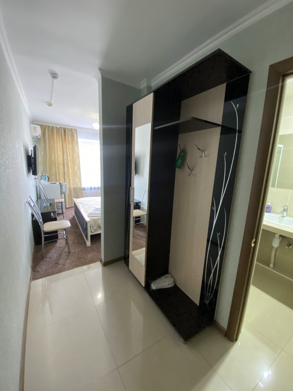 Двухместный (Улучшенный Двухместный Стандарт с одной кроватью), Гостиница Дружба