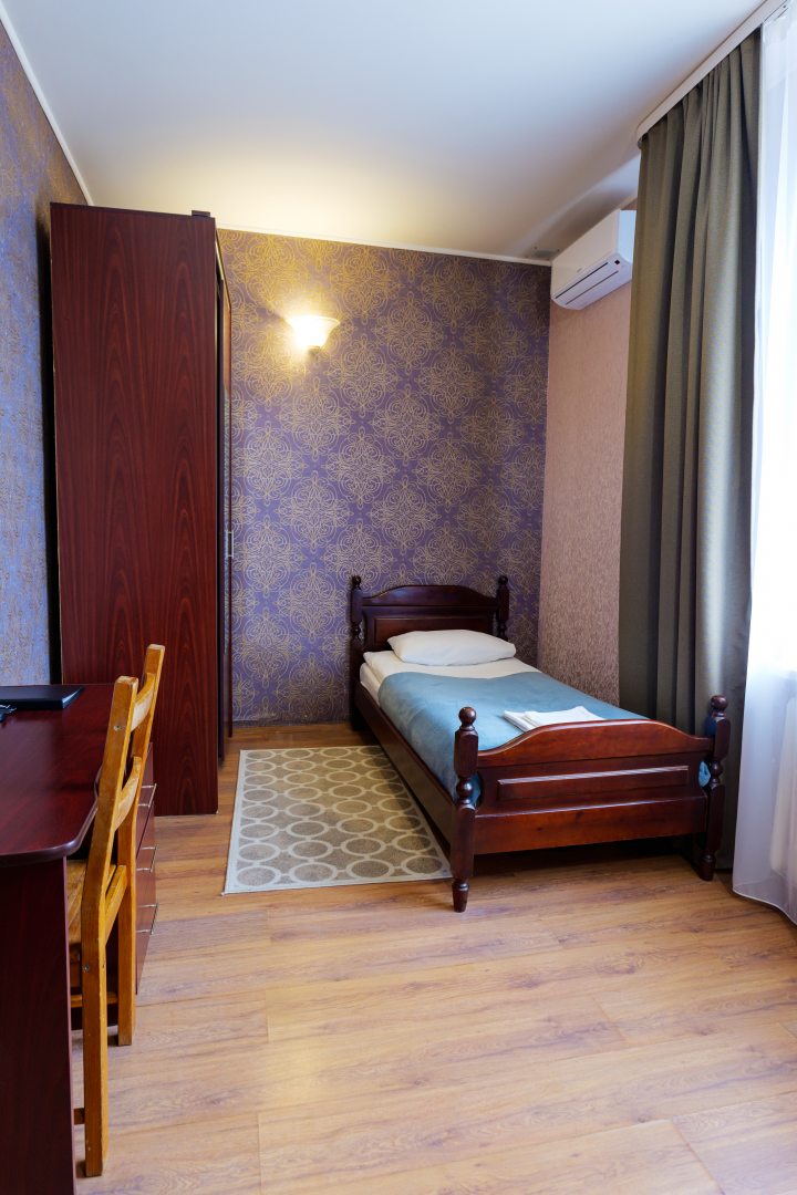 Одноместный (Одноместный номер с собственной ванной комнатой) мини-отеля Радуга, Кунья, Псковская область