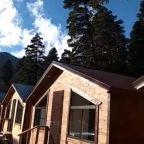 Двухместный (Двухместный номер с 2 отдельными кроватями и видом на горы), Отель Архыз Вояж