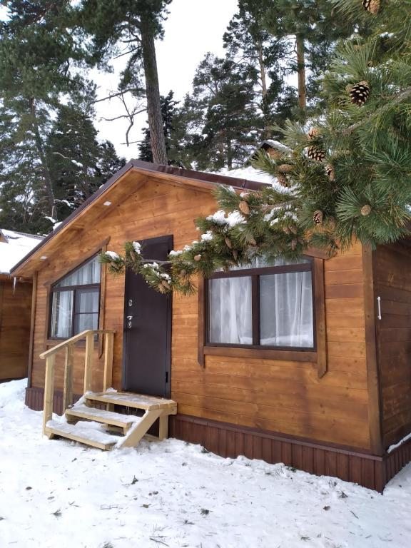 Двухместный (Двухместный номер с 2 отдельными кроватями и видом на горы), Отель Архыз Вояж