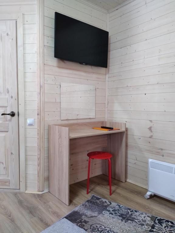 Двухместный (Двухместный номер с 2 отдельными кроватями и видом на горы), Отель Архыз Вояж