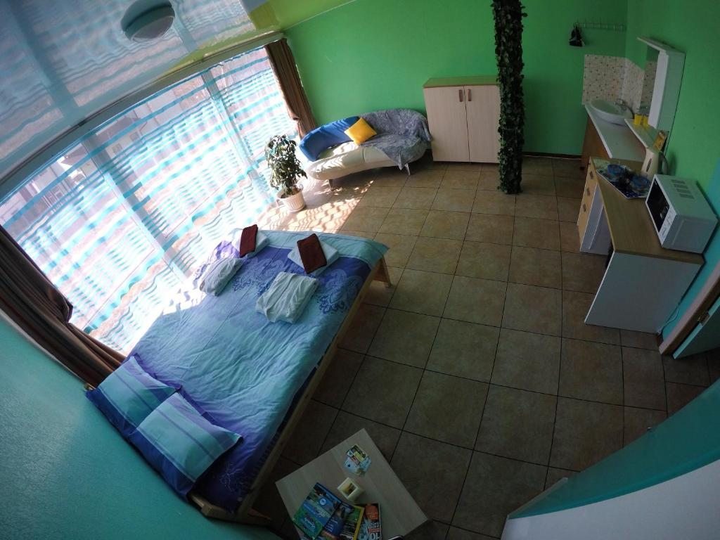 Двухместный (Двухместный номер с 1 кроватью, вид на сад) хостела Kamchatka Green Point, Нагорный