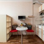 Трехместный (Brick fortress Апартаменты (Выборная 89/4)), Мини-отель Welcome Apartment