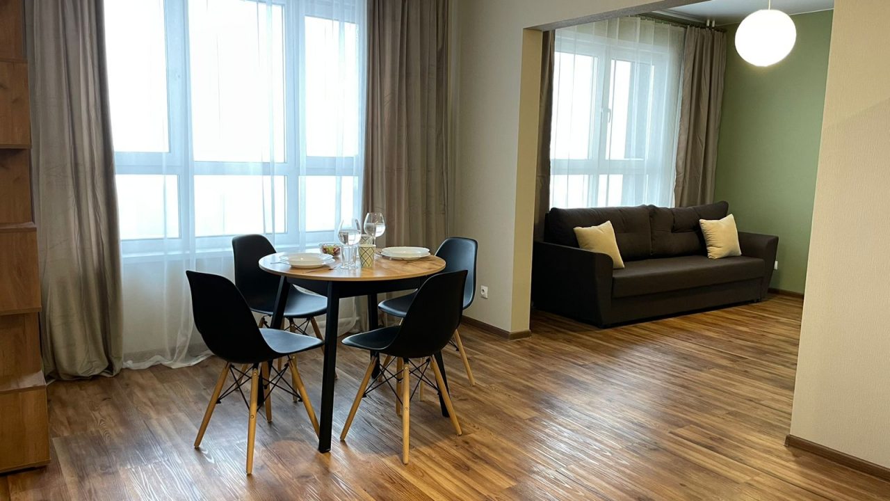 Квартира (Clear coast Apartmets для 6х (Ясный Берег, 35)), Апартаменты Welcome Apartment