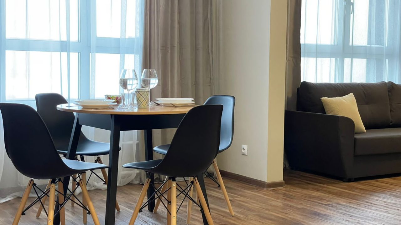 Квартира (Clear coast Apartmets для 6х (Ясный Берег, 35)), Апартаменты Welcome Apartment