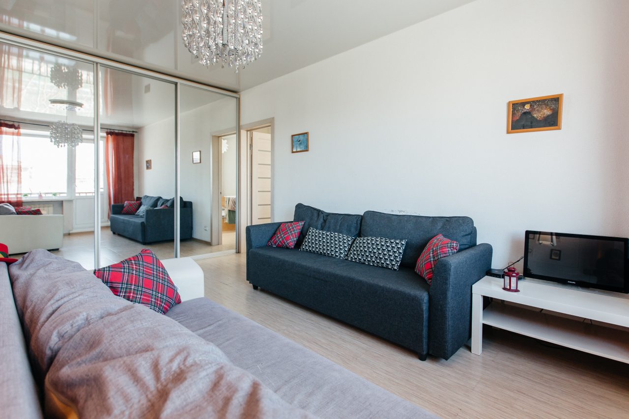 Квартира (Siberia, Апартаменты для 6х, кондиционер (Карла Маркса 27)), Апартаменты Welcome Apartment