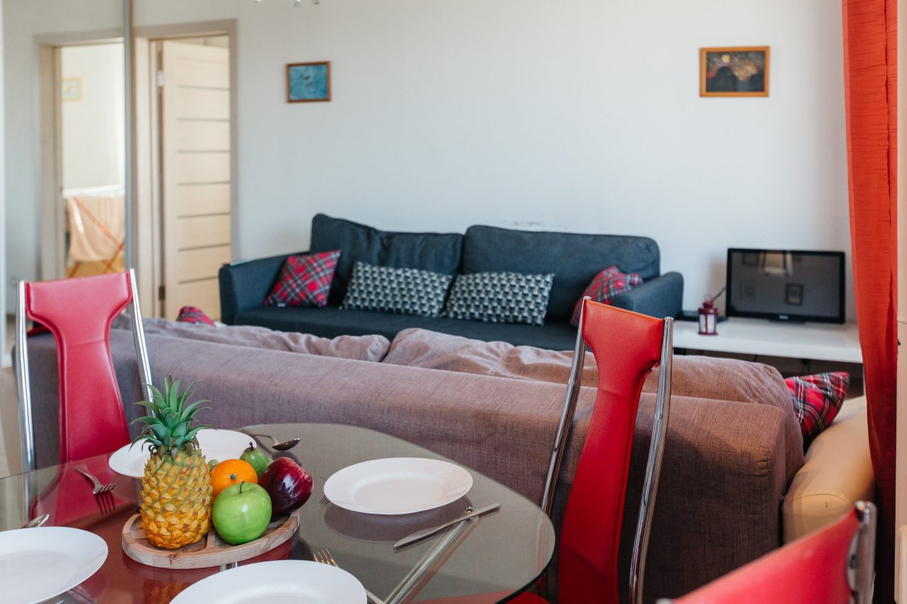 Квартира (Siberia, Апартаменты для 6х, кондиционер (Карла Маркса 27)), Апартаменты Welcome Apartment