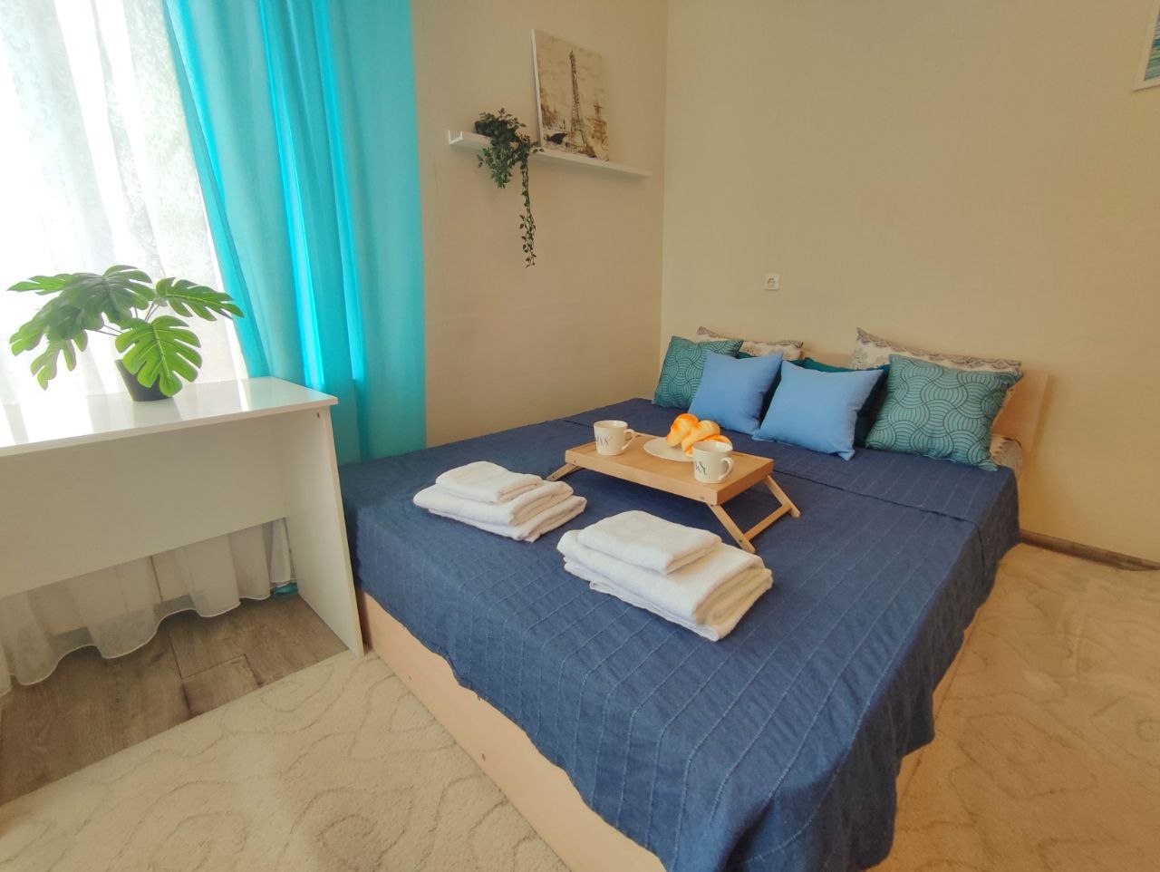 Квартира (Blue sky, Комфортные апартаменты в новом доме (Кошурникова 29 5)), Апартаменты Welcome Apartment