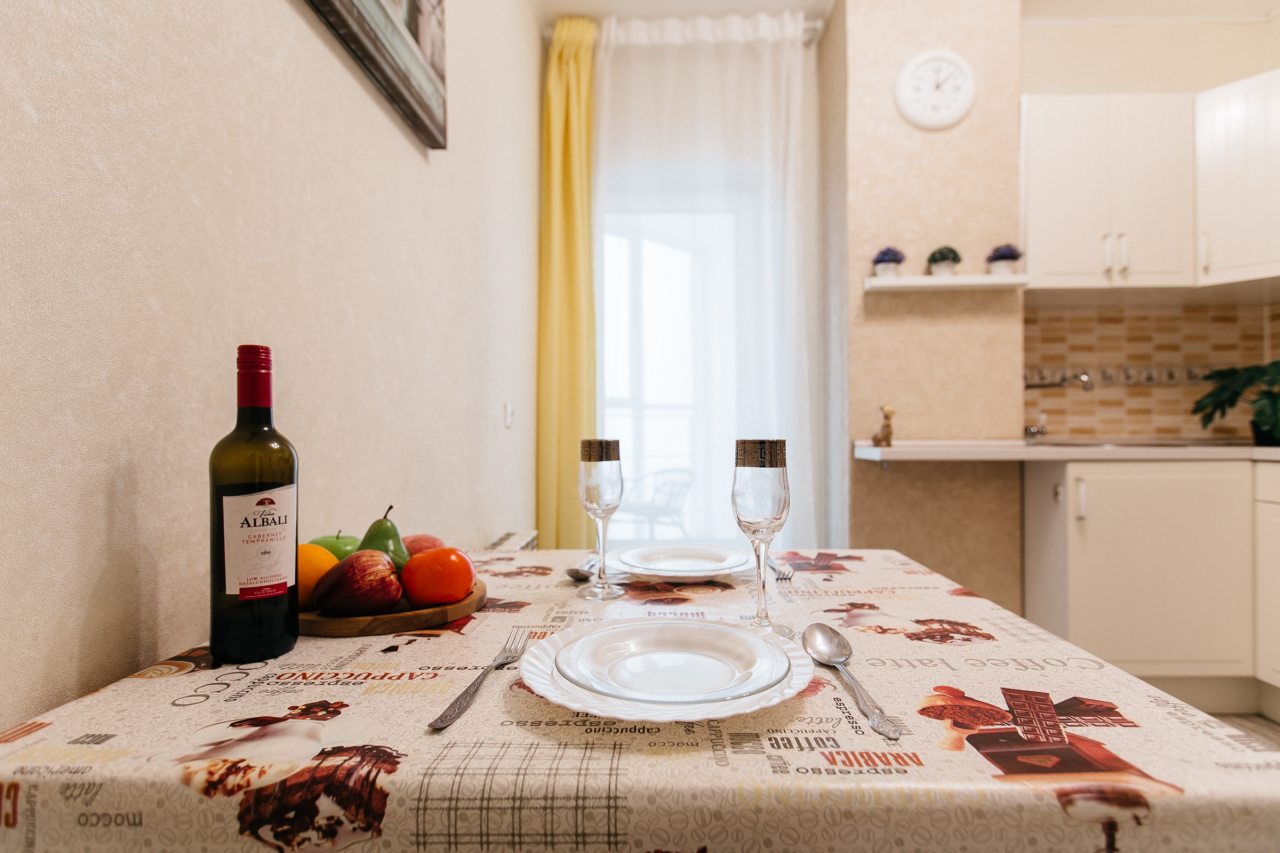 Квартира (Blue sky, Комфортные апартаменты в новом доме (Кошурникова 29 5)), Апартаменты Welcome Apartment