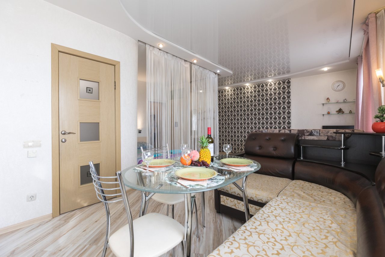 Семиместный (Элитные Апартаменты с видом на реку,Большая Ванная (2ая Обская, 73)), Апартаменты Welcome Apartment