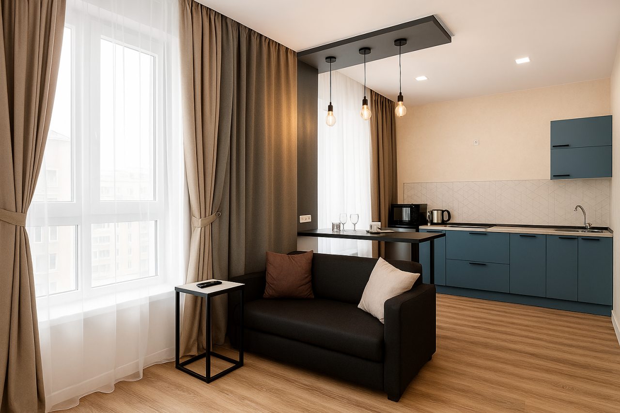 Апартаменты (На ясном берегу 3 кв 28), Апартаменты Welcome Apartment