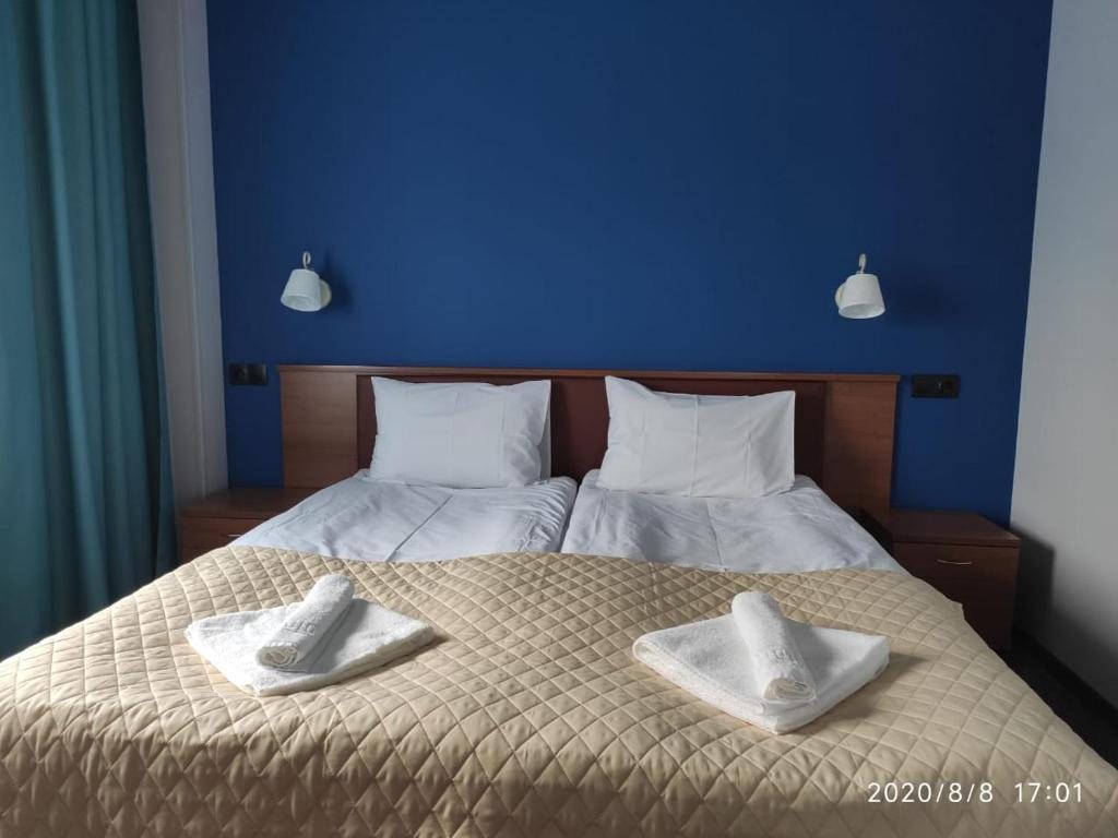 Двухместный (Улучшенный двухместный номер с 1 кроватью или 2 отдельными кроватями) отеля Рубеж, Ошта