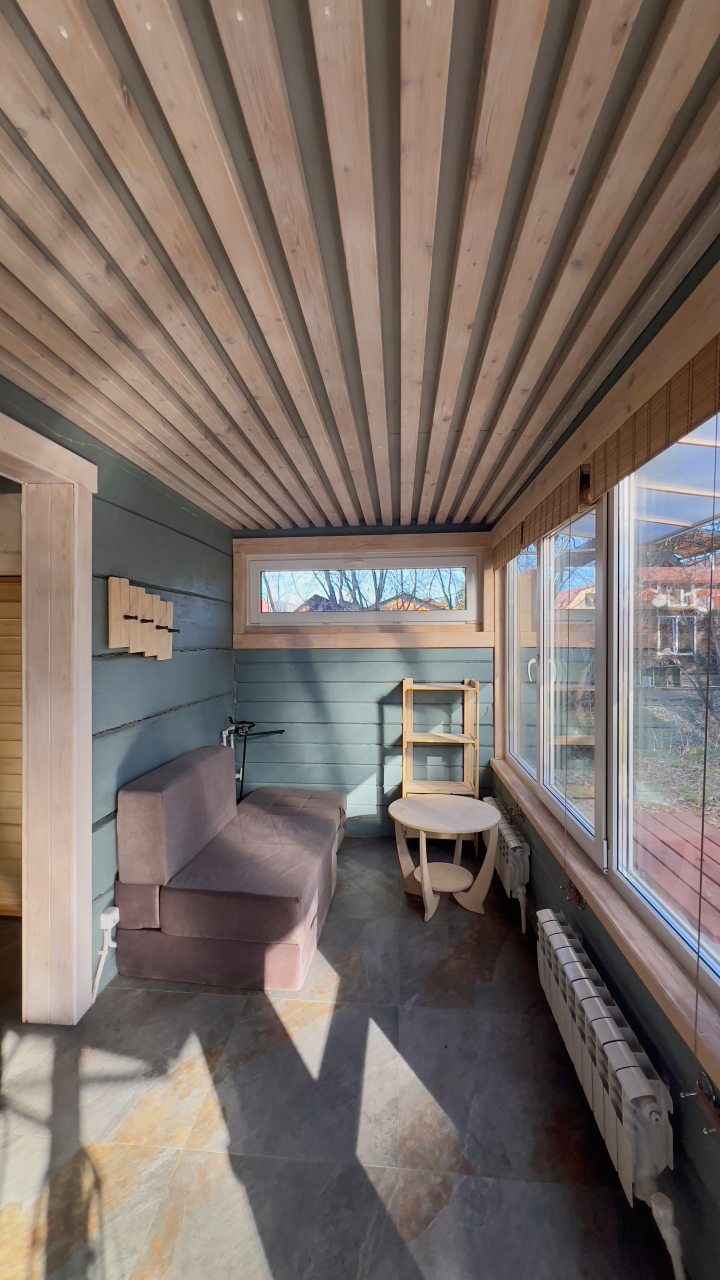 Дом (Осина с русской баней на дровах), Гостевой дом Дагар