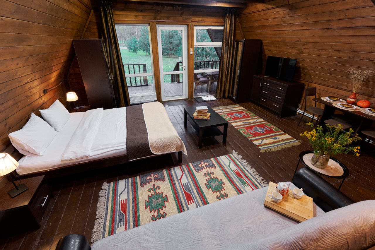 Бунгало (Дом семейный на четверых), База отдыха Алино