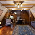 Бунгало (Домик двухуровневый с сауной и камином), База отдыха Алино