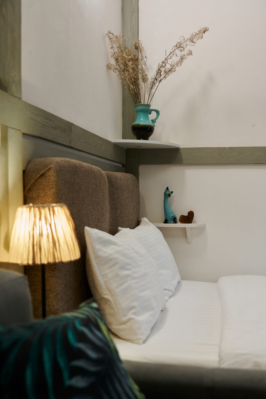 Двухместный (Номер в квадродоме с электрокамином), База отдыха Алино