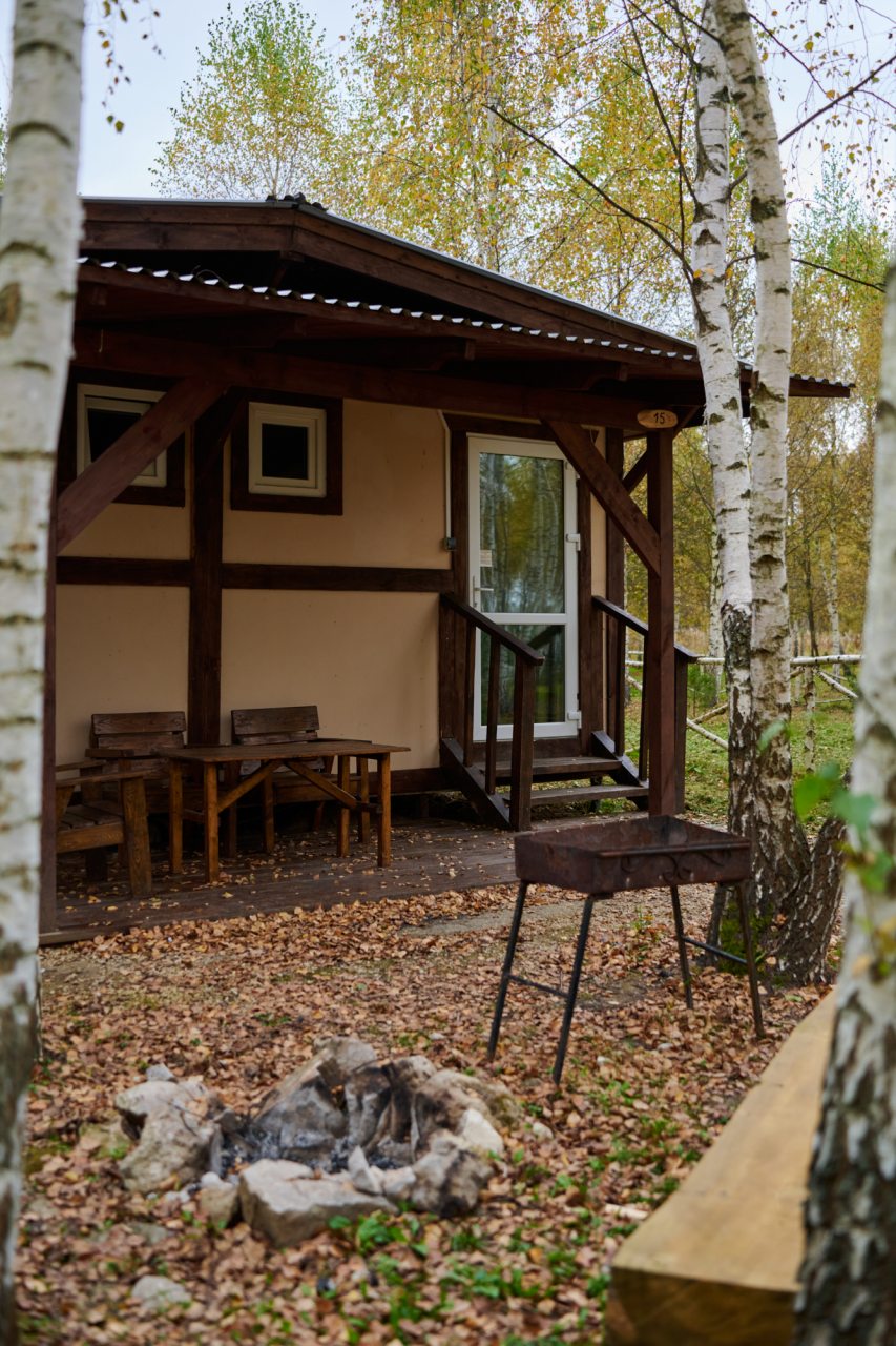 Двухместный (Номер в квадродоме с электрокамином), База отдыха Алино