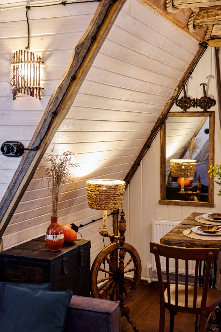 Люкс (Дом №12 категории Люкс с электрокамином и двумя санузлами), База отдыха Алино