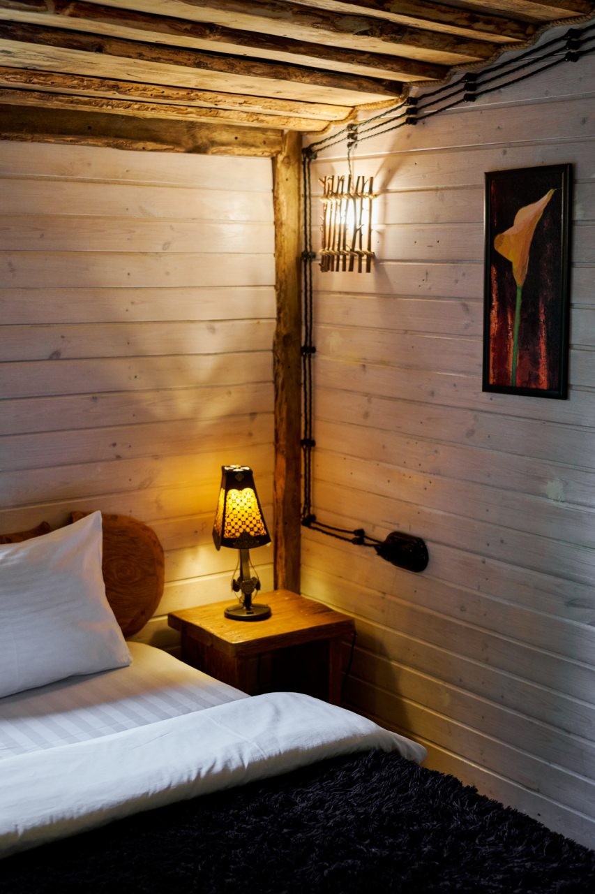 Люкс (Дом №12 категории Люкс с электрокамином и двумя санузлами), База отдыха Алино