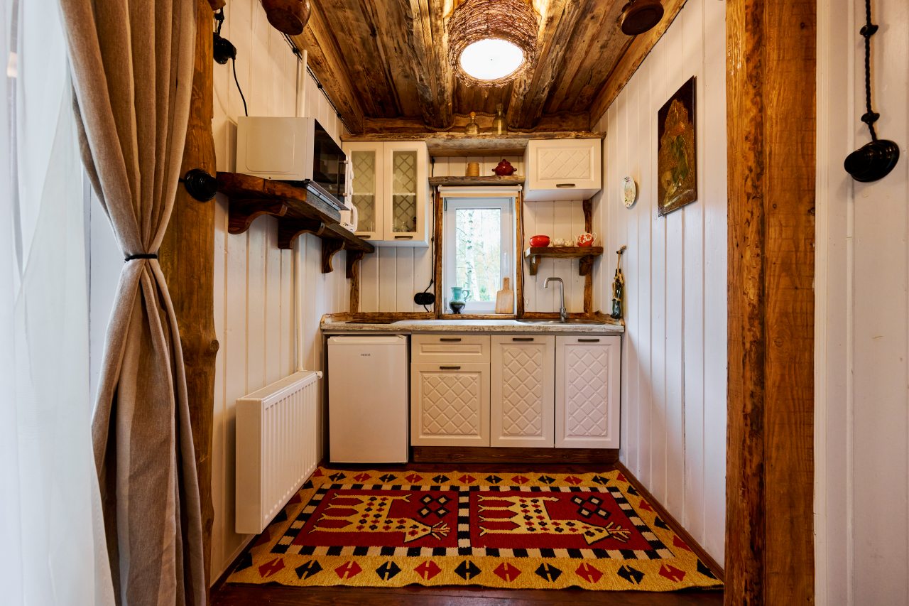 Люкс (Дом №12 категории Люкс с электрокамином и двумя санузлами), База отдыха Алино