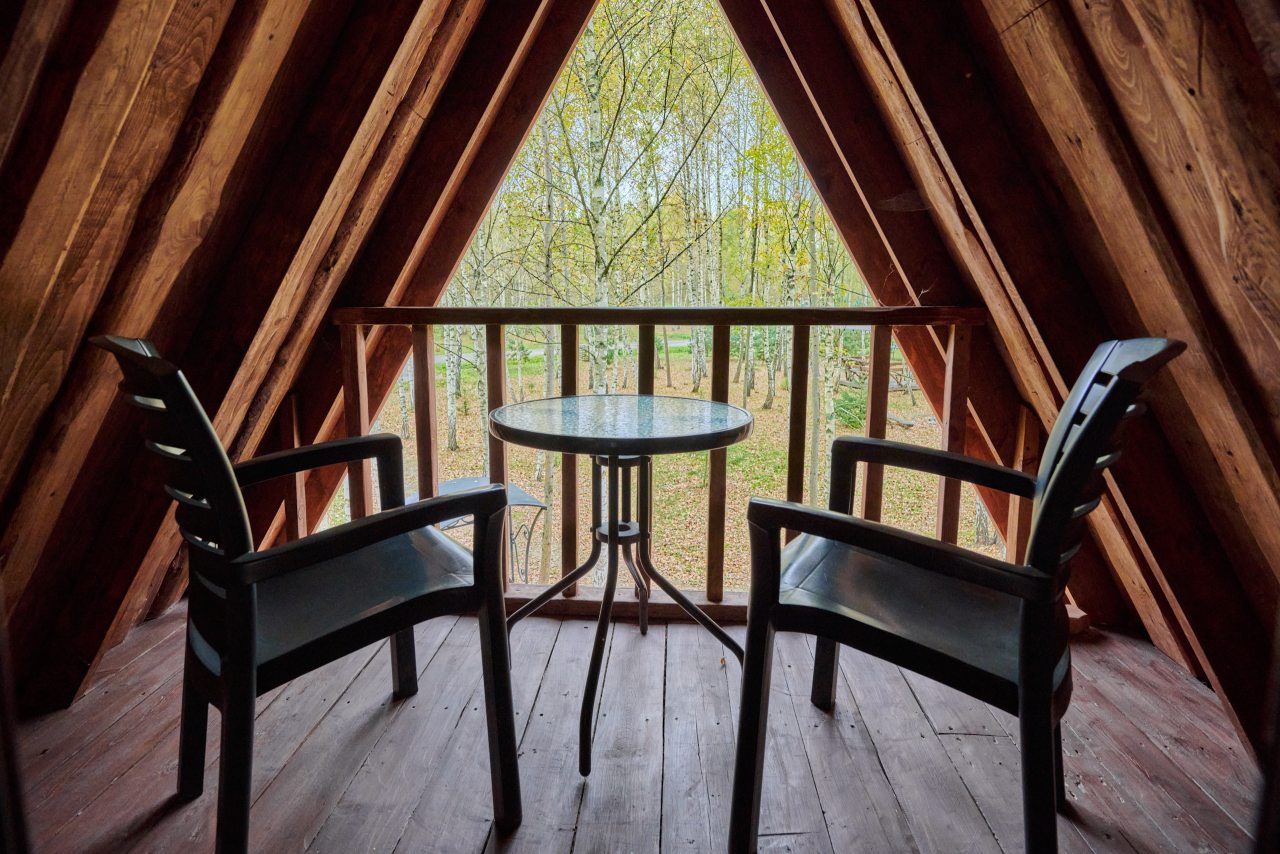 Люкс (Дом №12 категории Люкс с электрокамином и двумя санузлами), База отдыха Алино