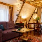 Люкс (Дом №12 категории Люкс с электрокамином и двумя санузлами), База отдыха Алино