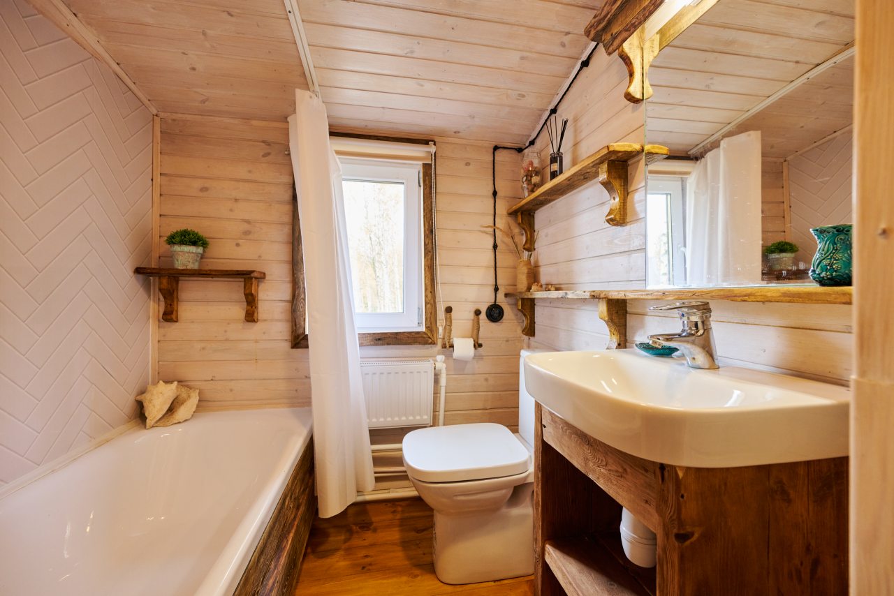 Люкс (Дом №12 категории Люкс с электрокамином и двумя санузлами), База отдыха Алино